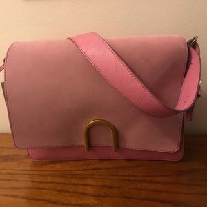 Fossil Pink Finley Bag Vintage Look